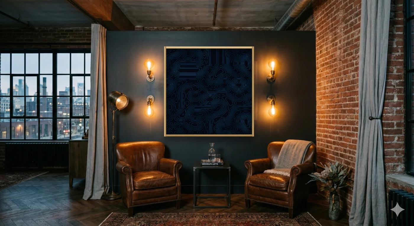 Industrial hotel setting