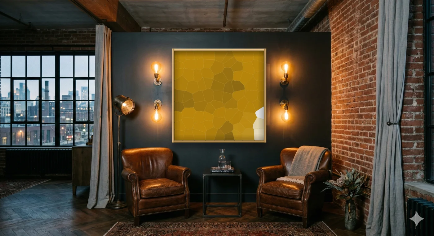 Industrial hotel setting