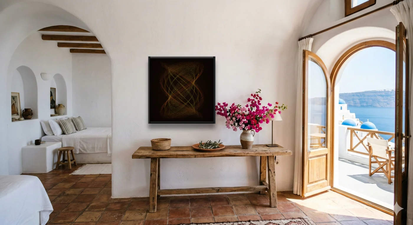 Mediterran hotel setting