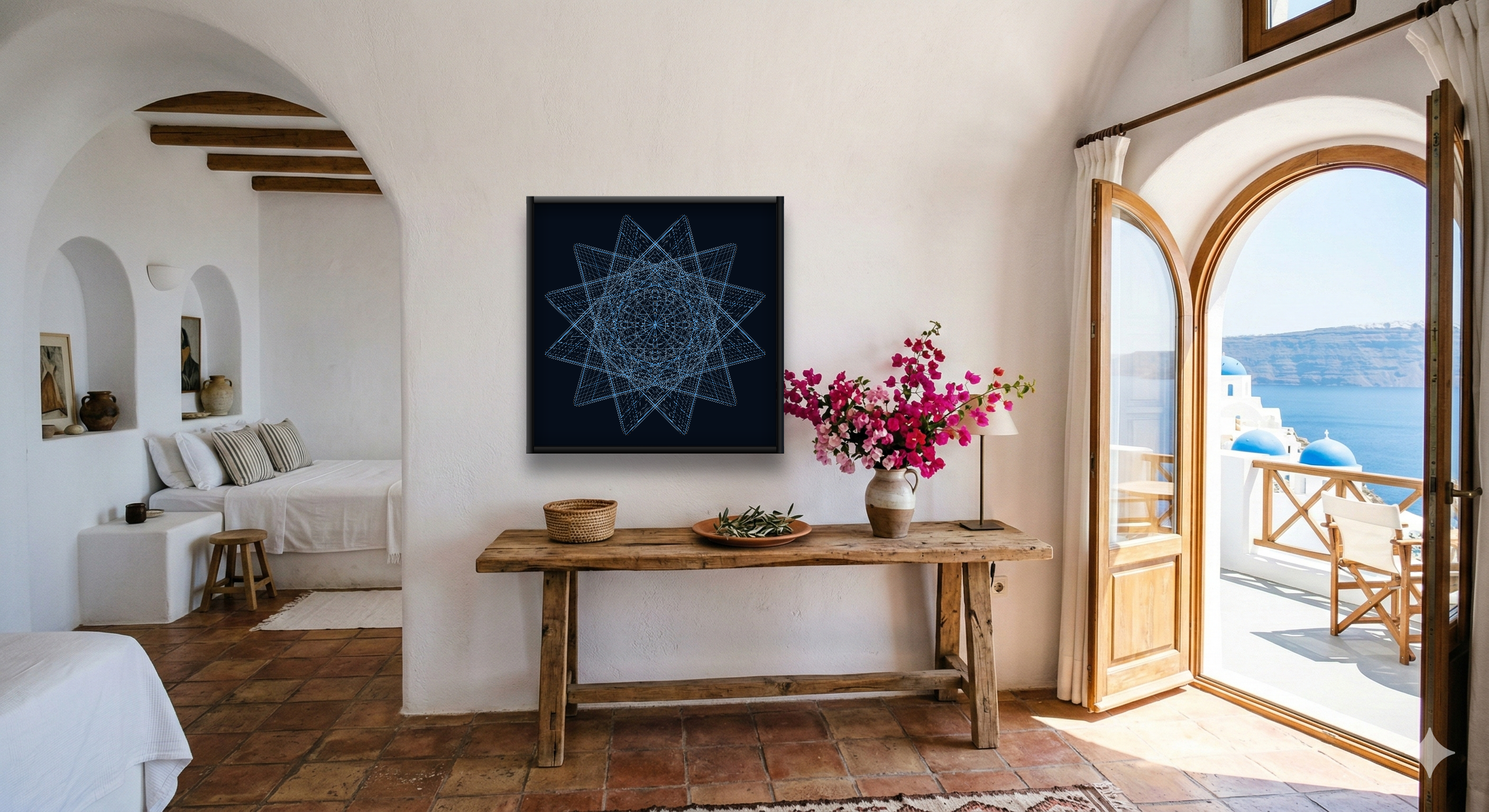 Mediterran hotel setting