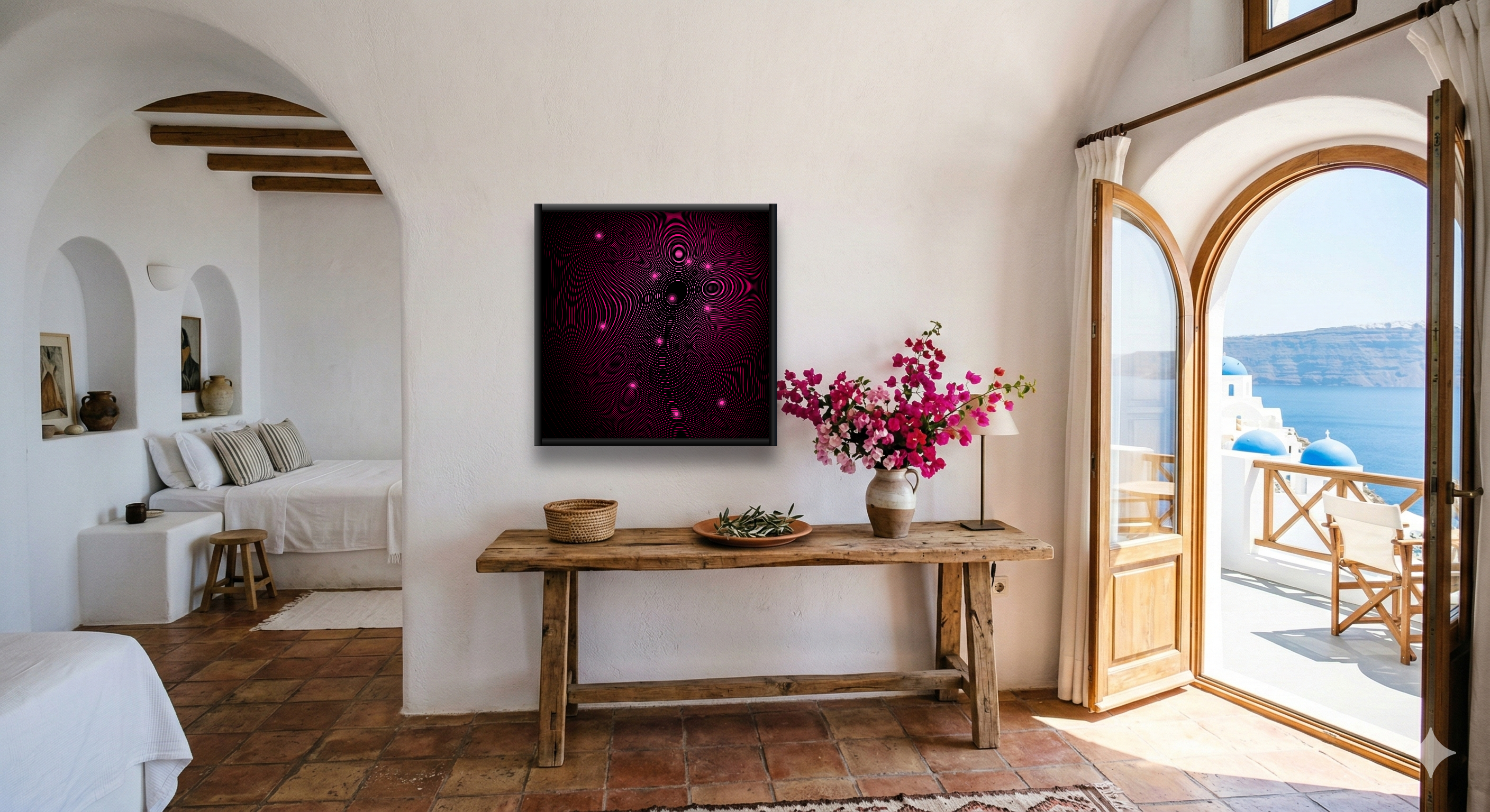 Mediterran hotel setting