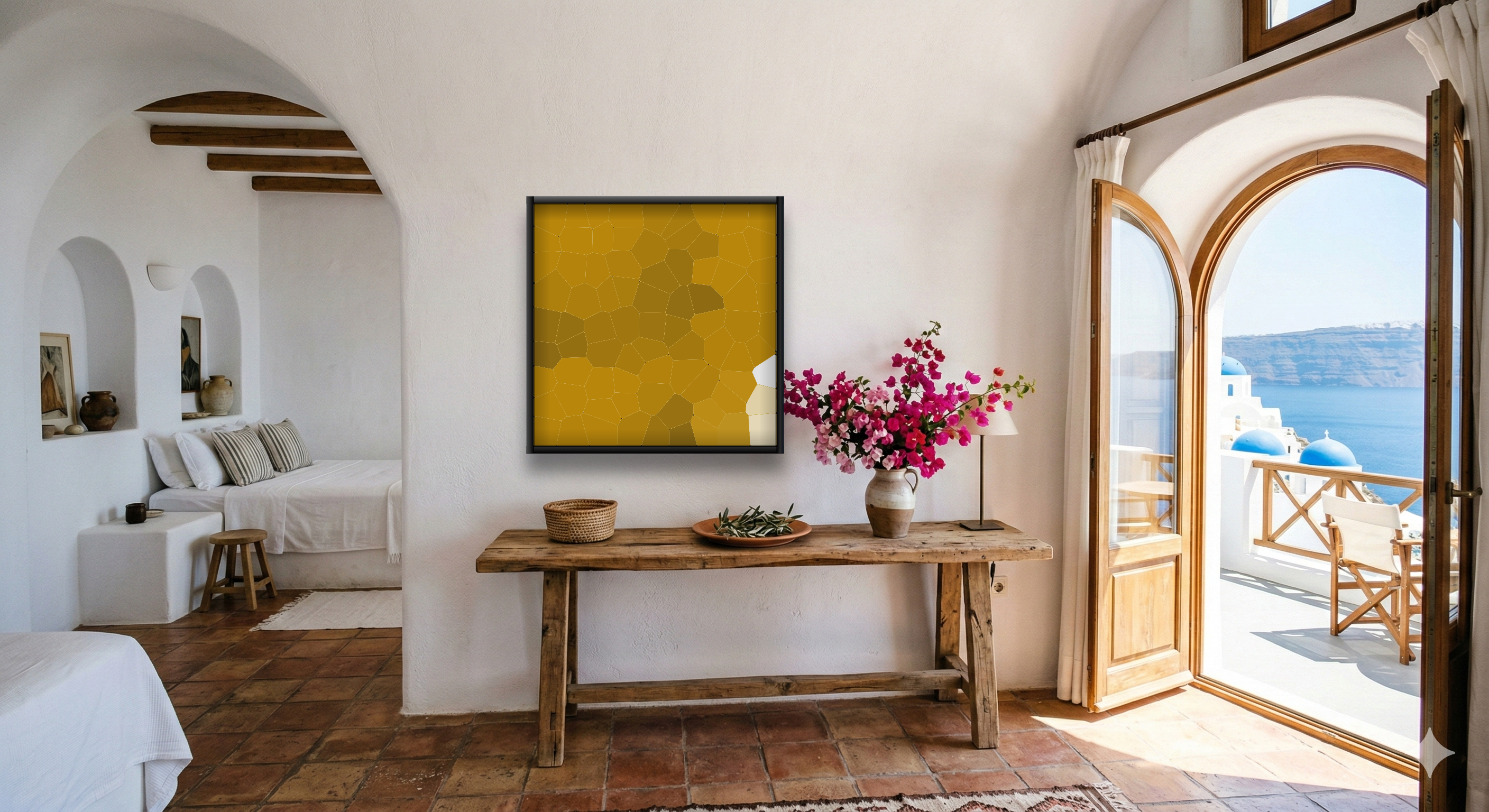 Mediterran hotel setting