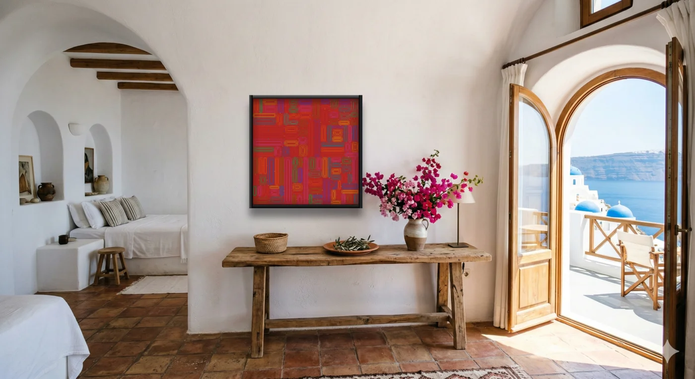 Mediterran hotel setting