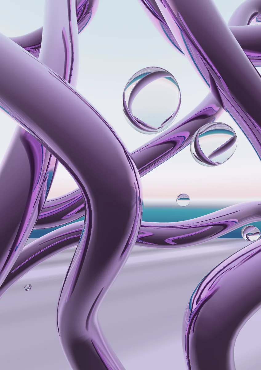 Anodise — generative artwork